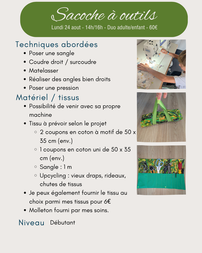 Atelier couture enfant