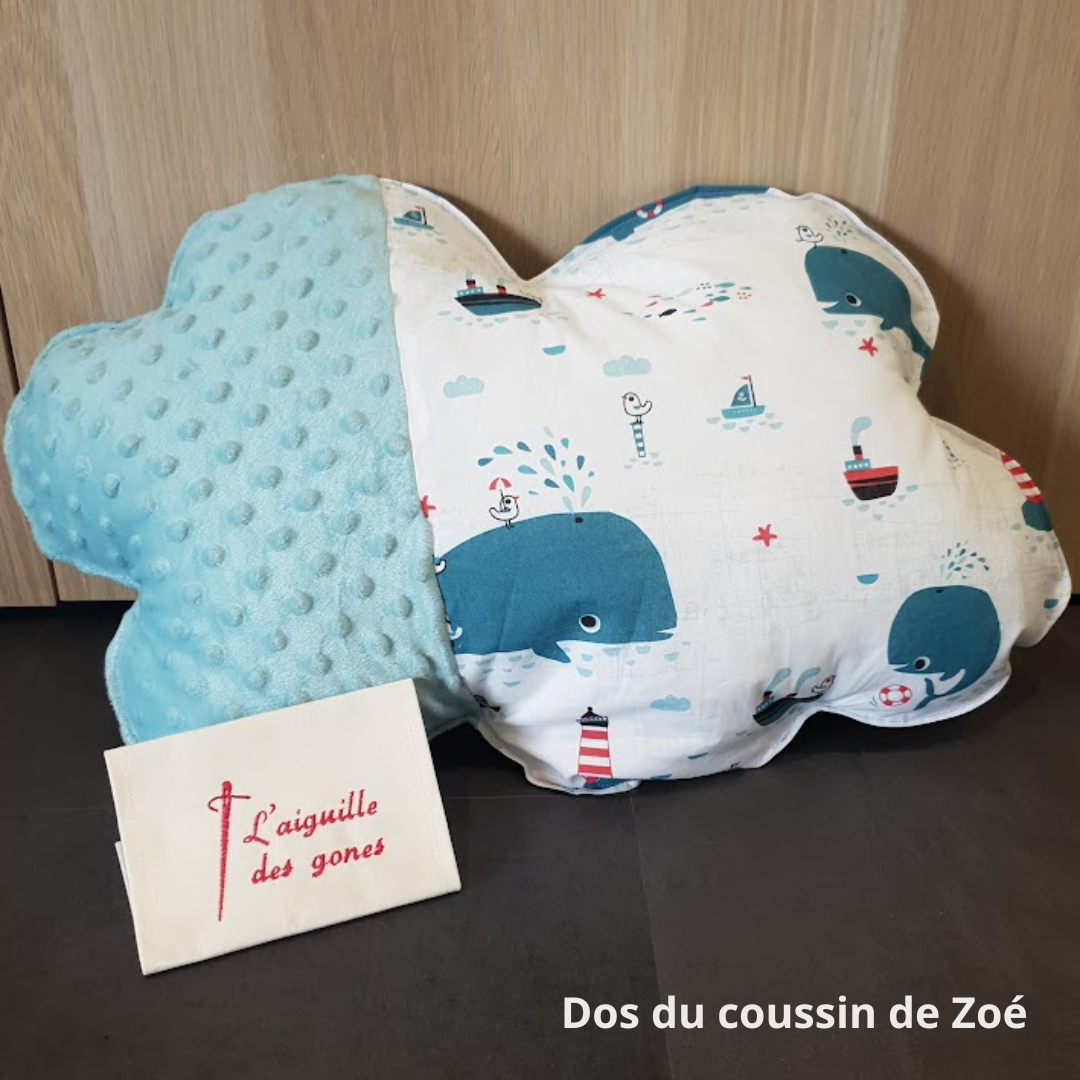 Coussin nuage totalement personnalisable