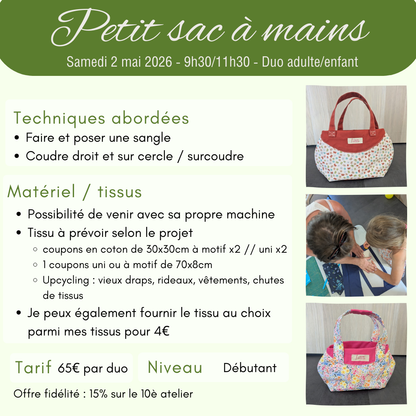 Atelier couture adulte