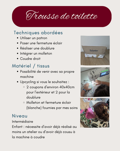 Atelier couture enfant