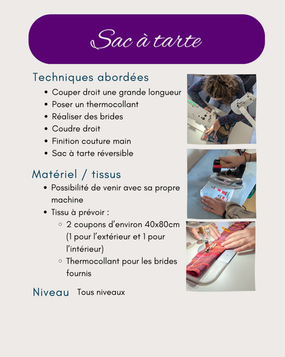 Atelier couture adulte